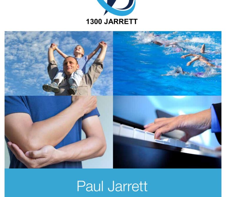 Paul Jarrett Booklet Cover