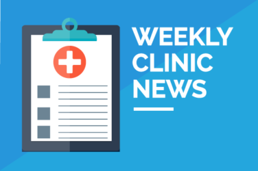 Dr Paul Jarrett - Weekly Clinic News