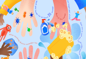 Handwashing infographic