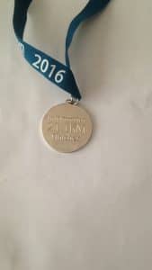 May 2016's Hard earned HBF medal